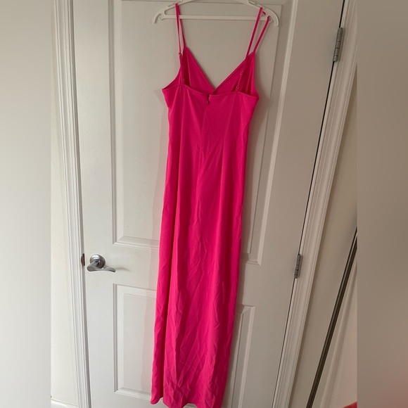 Amanda Uprichard Ellie maxi dress, Pink, Medium. Never worn before&Still in box. - Picture 3 of 4